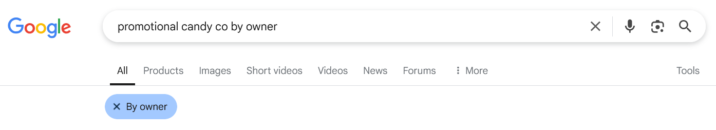 Google sous-deuxième menu cliquez