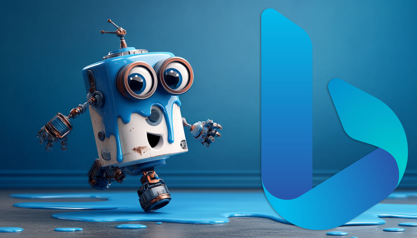 Bing Robot Sticky Floor