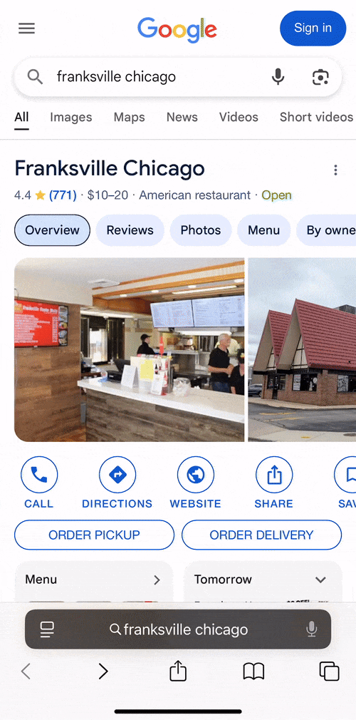 Profils commerciaux Google, ce qui se passe