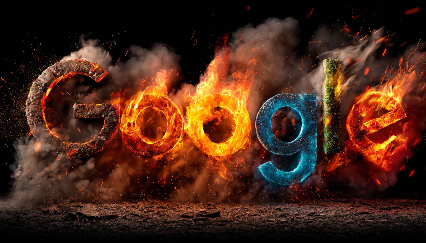 Google Logo Volatility