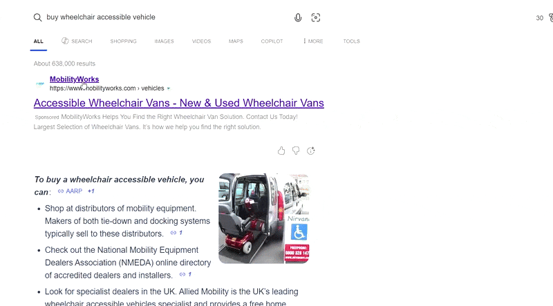 Bing Bold Titre survole