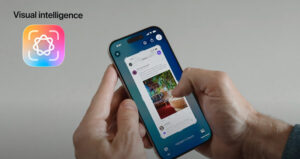 Apple Visual Intelligence iOS26: Recherche d'écran avec Google, Chatgpt & Apps