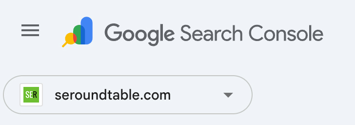 Nouveau logo de console de recherche Google dans