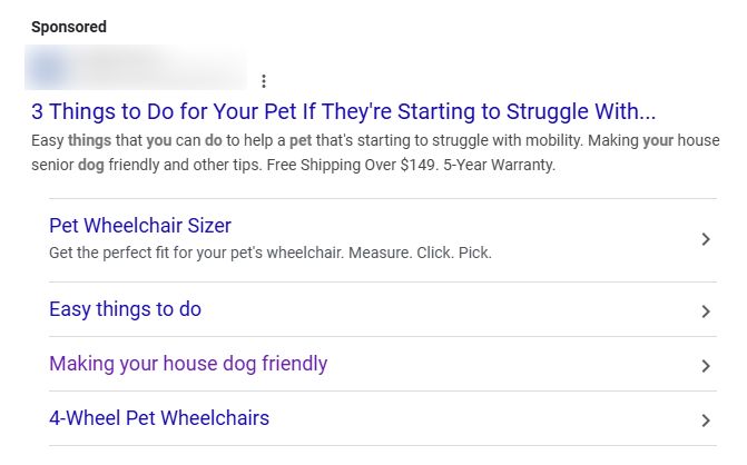 Google Ads AI Max Search Ad