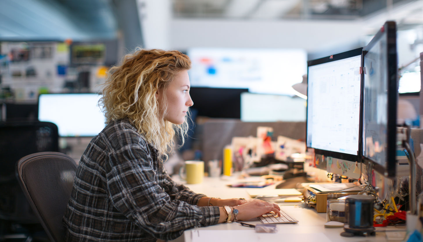 Woman Agency Office Working