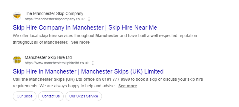 Google Search Resultime Snippets en VOIR PLUS