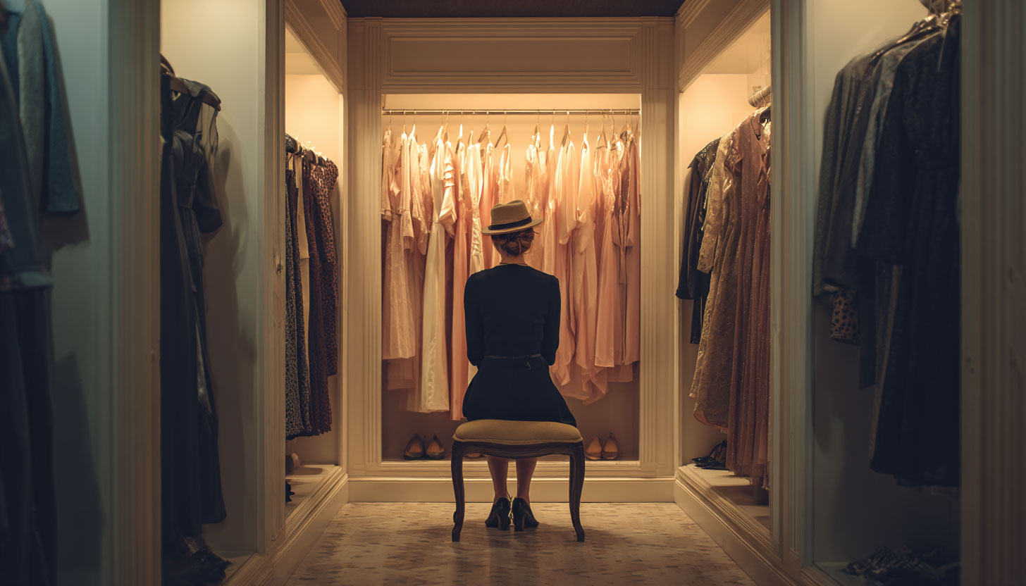 Woman Dressing Room