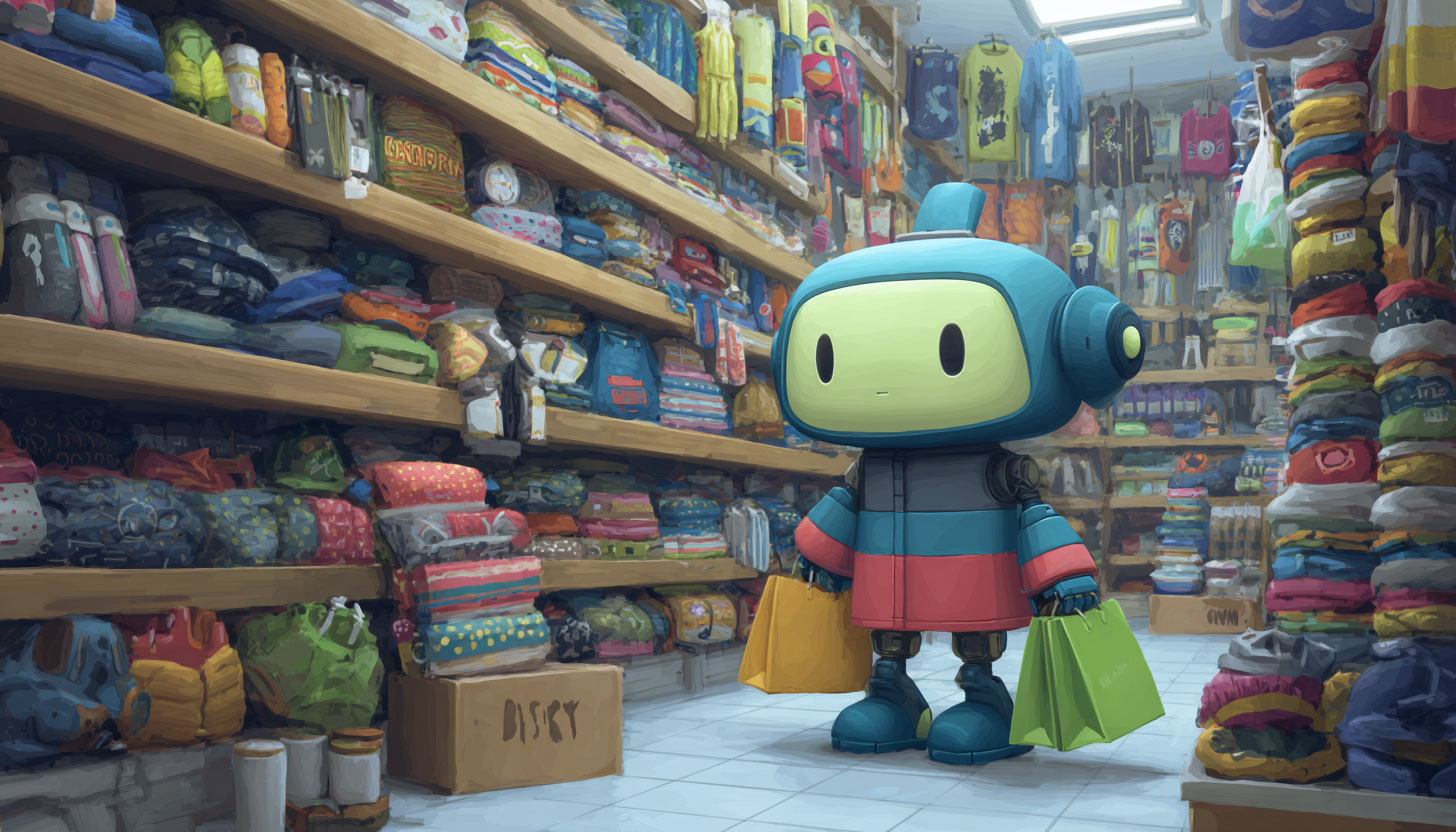 Google Robot Shopping