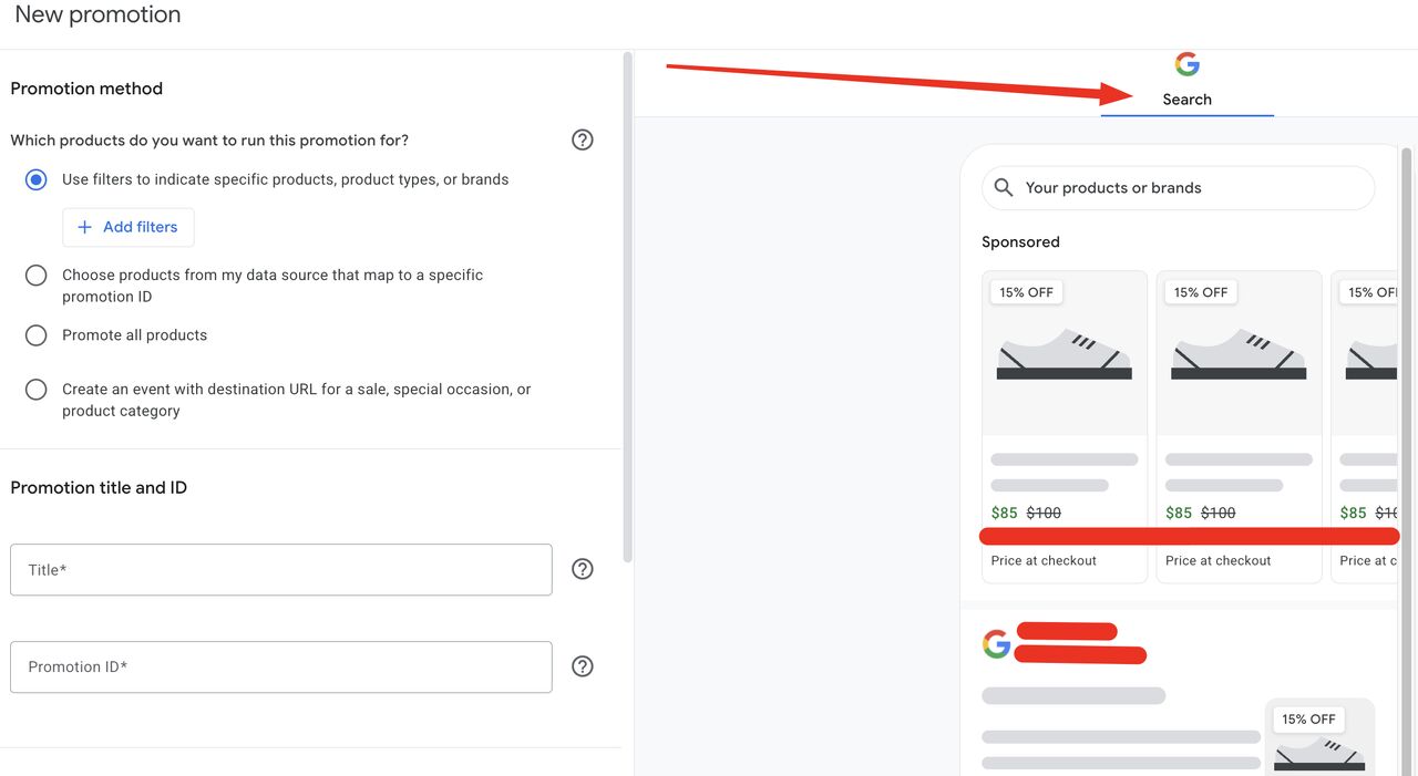 Aperçu des publicités de Google Merchant Center