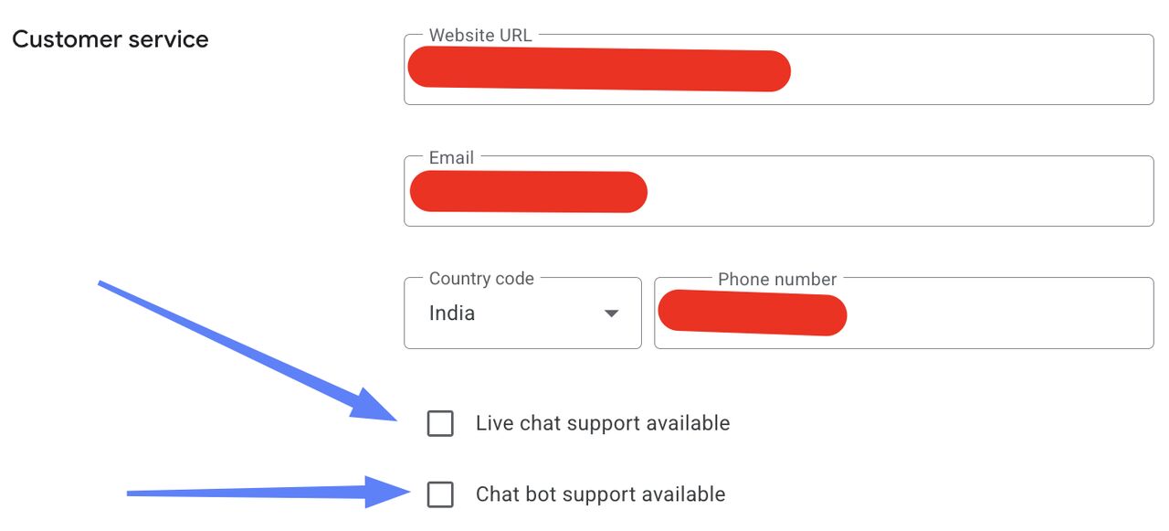 Google Merchant Center ADS CHAT