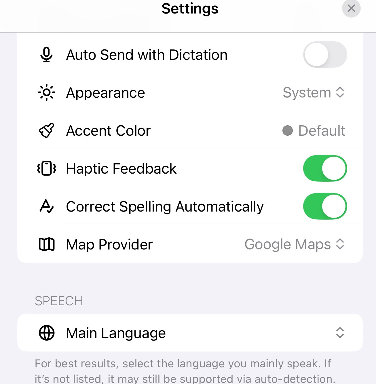 Chatgpt google maps apple maps