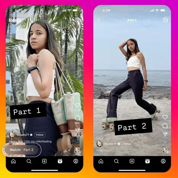 Voir la deuxième partie en bobines