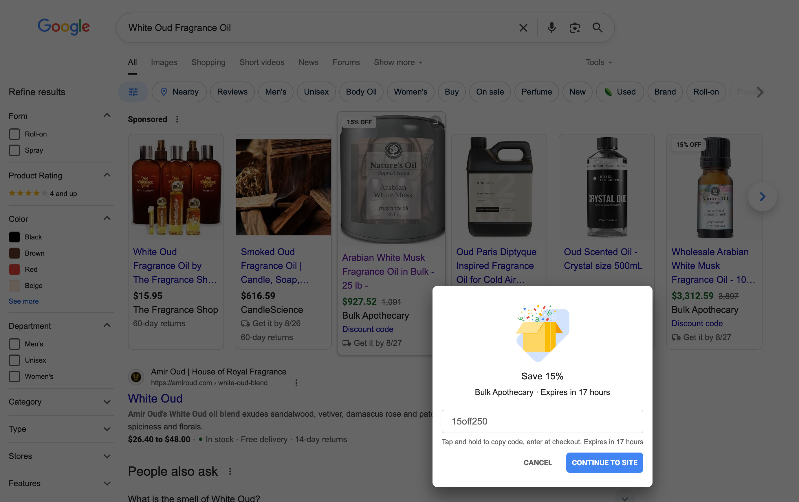 Google Shopping Ads Code de réduction Pop
