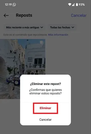 Éliminer le contenu