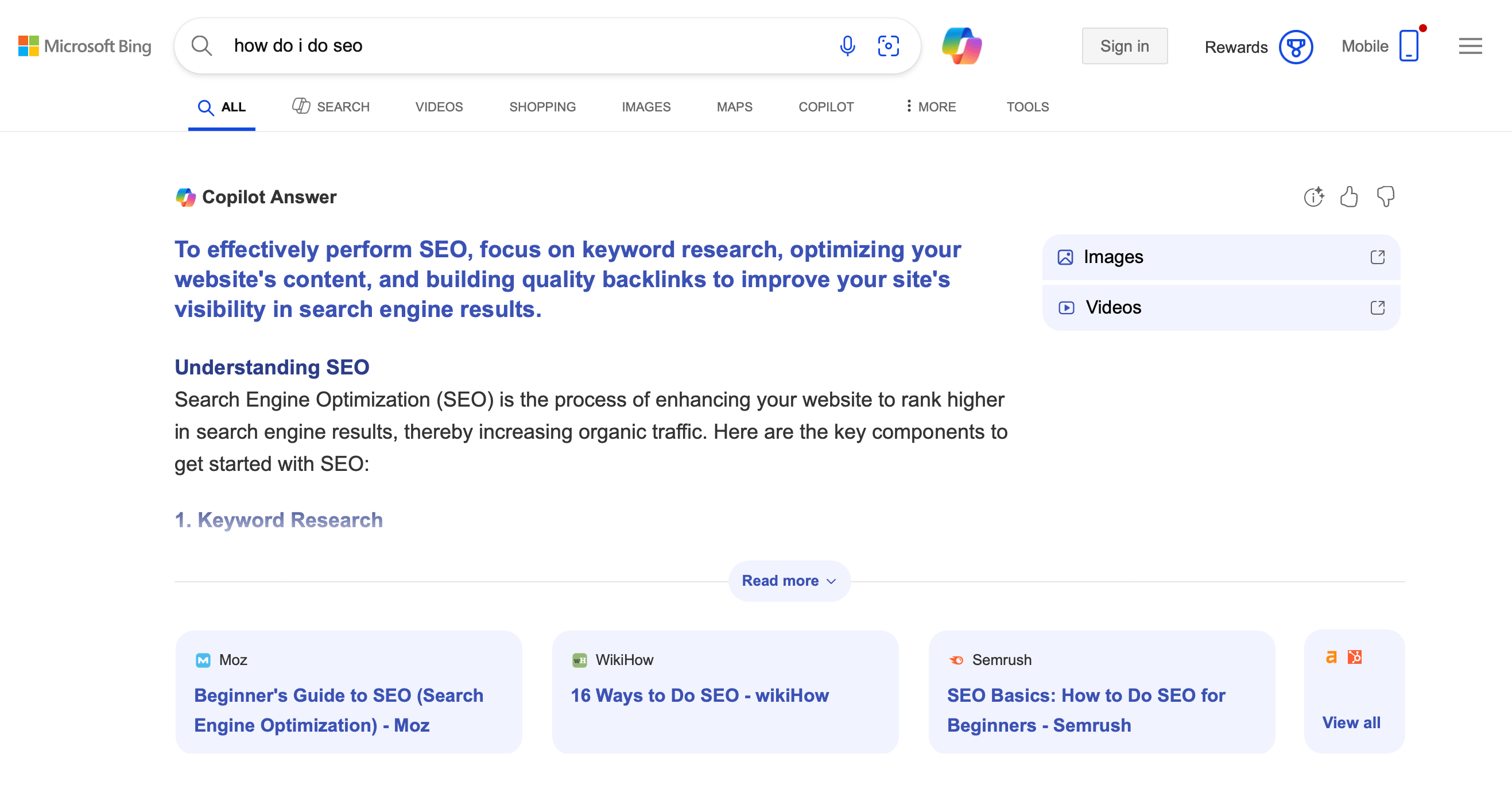 Bing Copilot Répondez Nouveau
