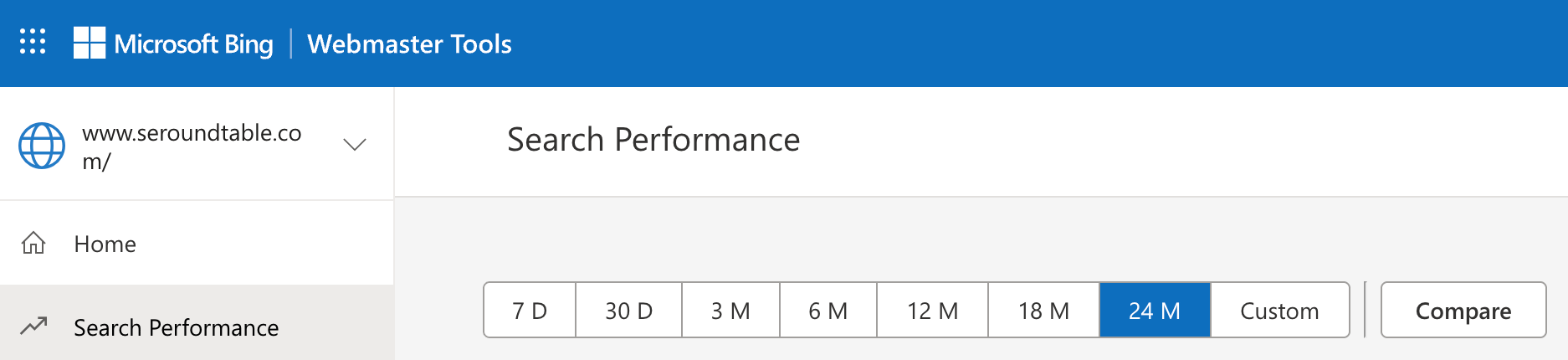 Outils de webmaster bing 24 mois
