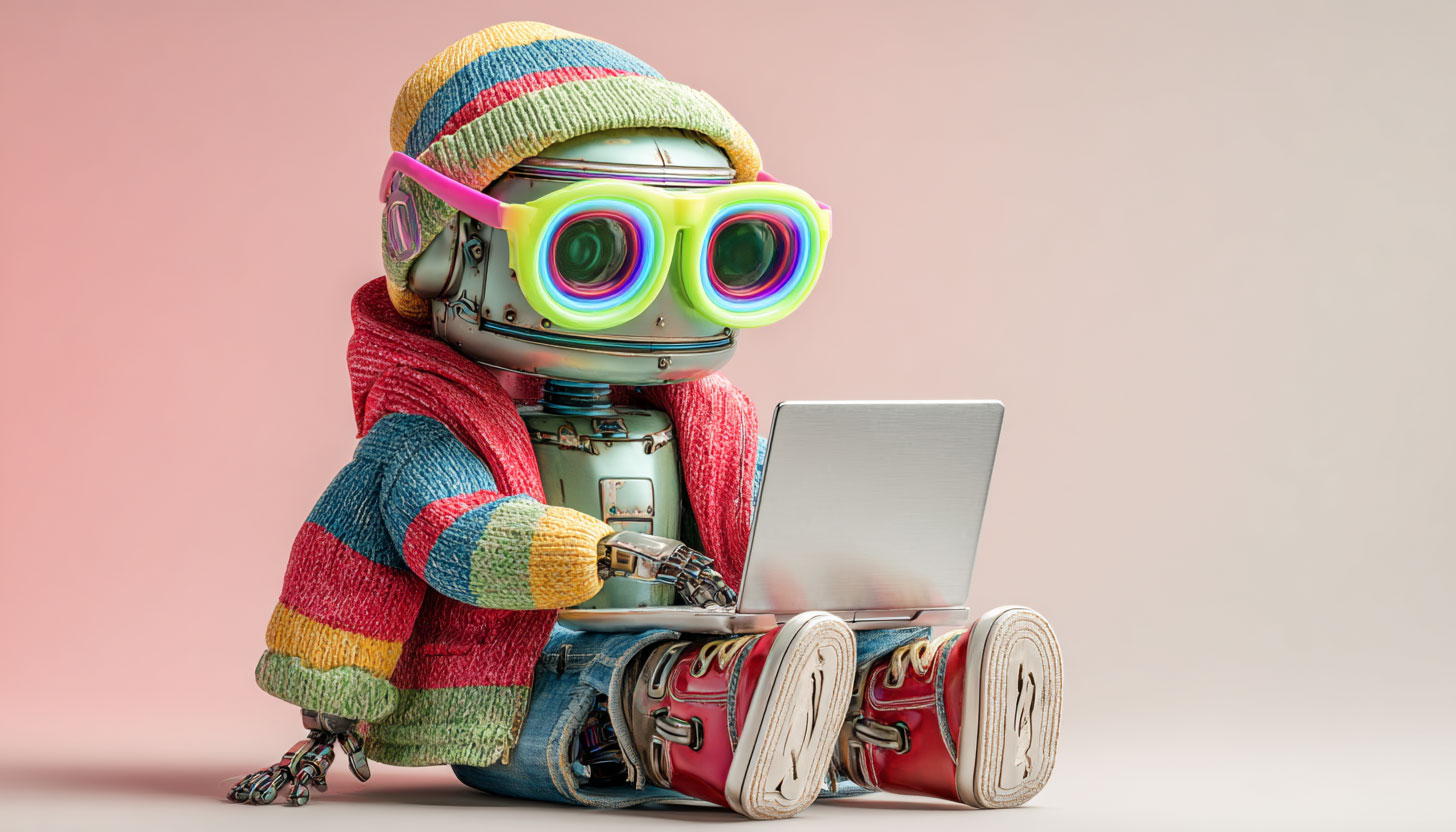 Google Ai Robot Laptop