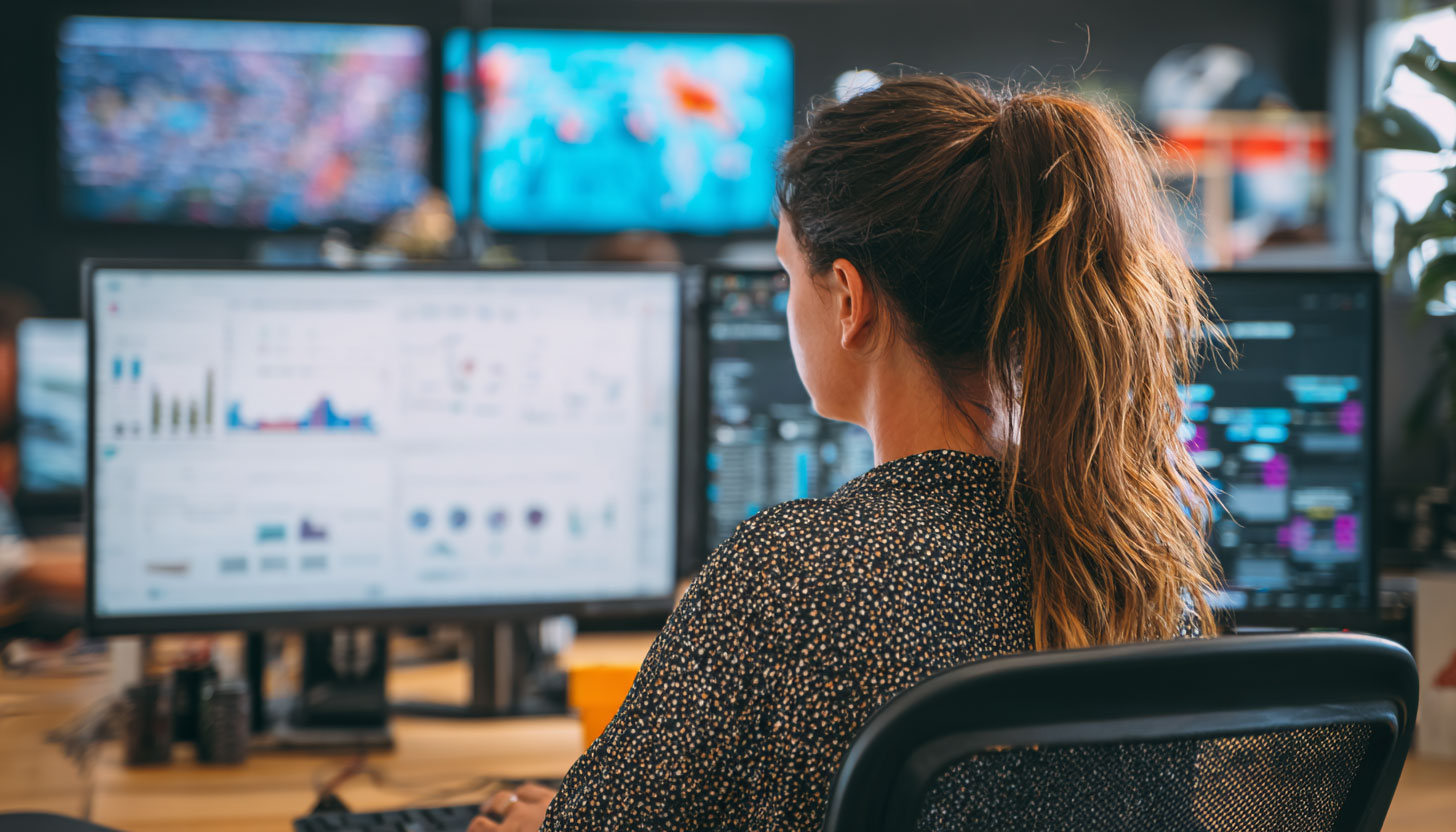 Woman Agency Desk Analytics