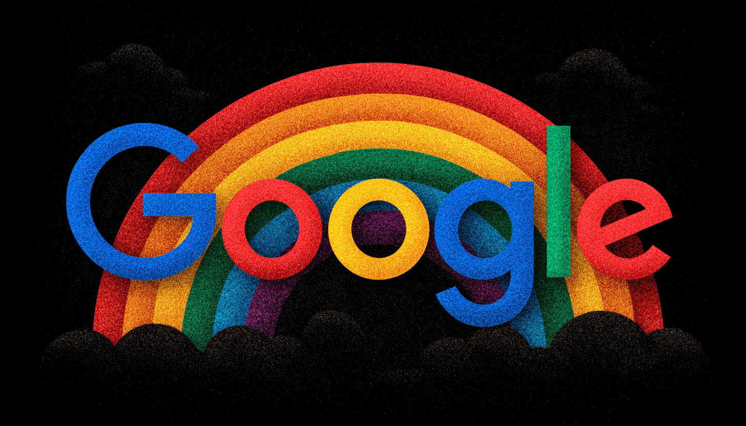 Google Rainbow Logo