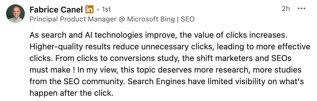 Commentaire de conversion Fabrice AI