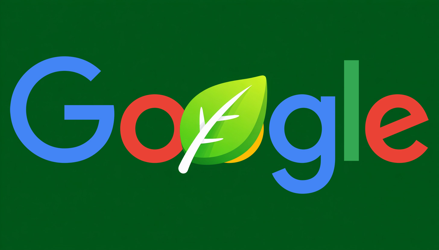 Google Energy Leaf Logo