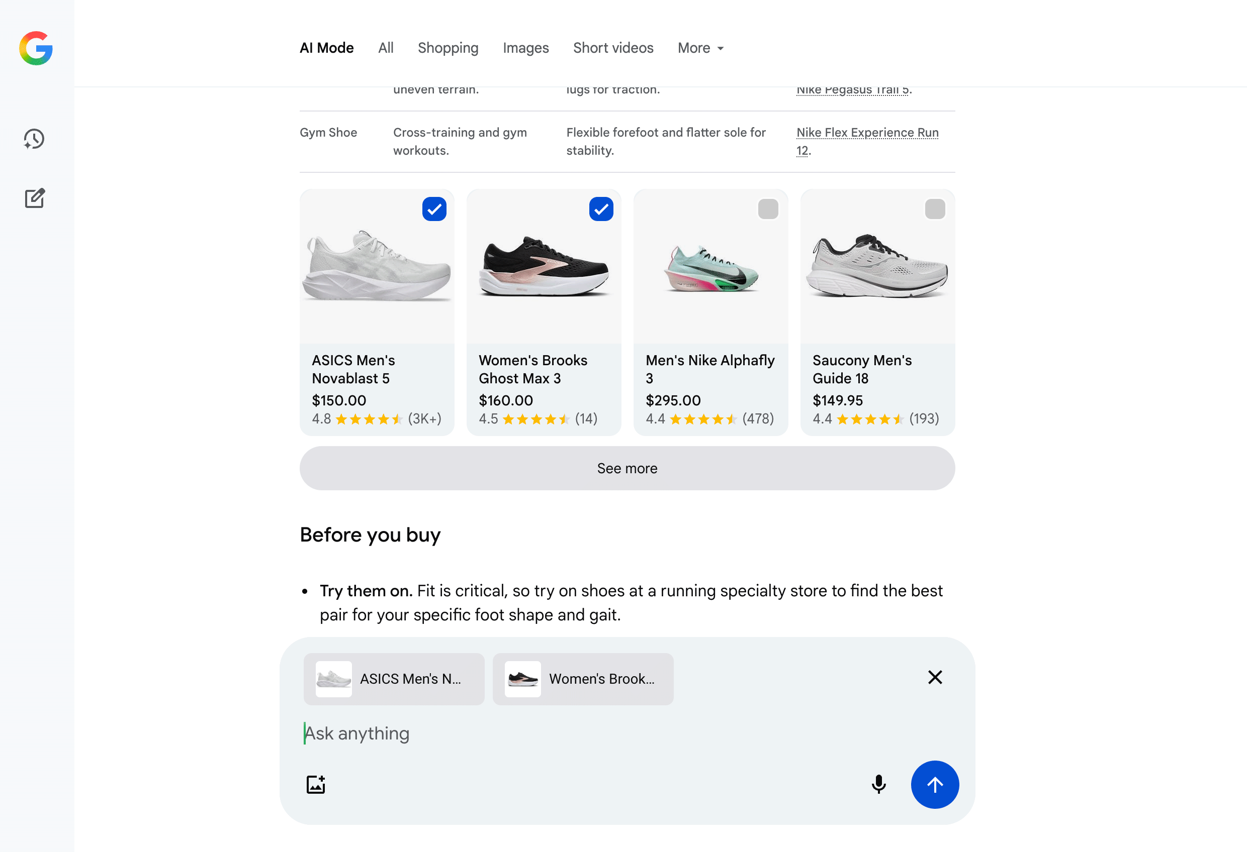 Produisez des listes gratuites de la case à cocher de comparaison AI Google