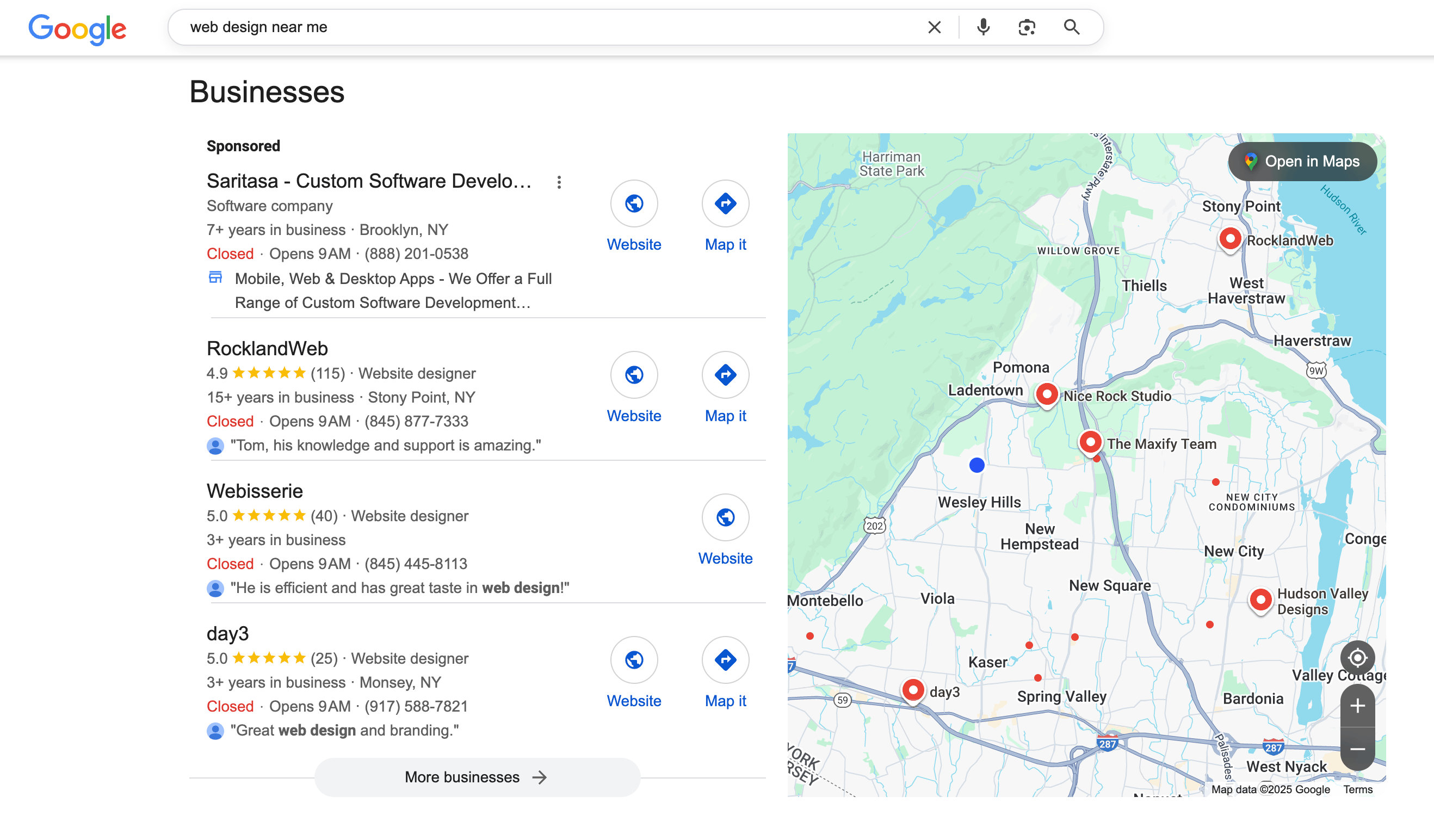 Bouton google local map it it