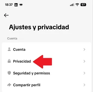 Configuration Tiktok