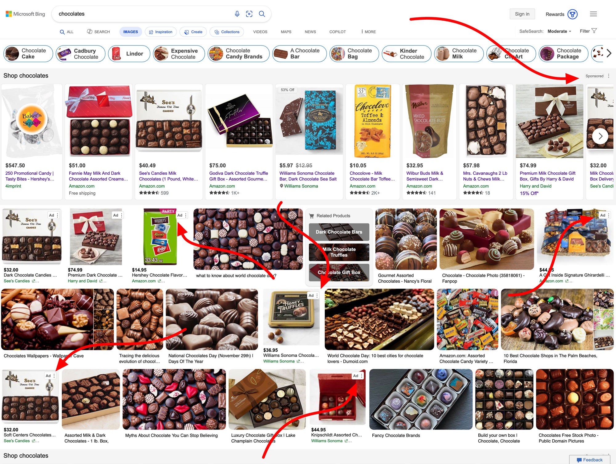 Bing Mixing Images publicités