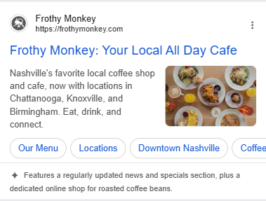 Google AI a généré des résumés de l'extrait de recherche