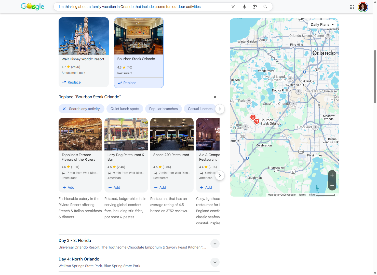Google Ai Mode Travel Planning Mises à jour 2