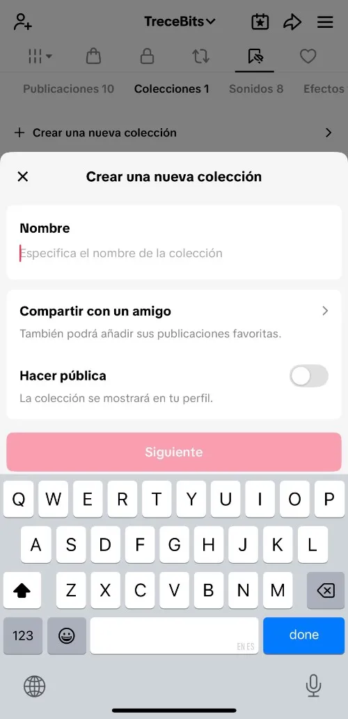 Collections Tiktok