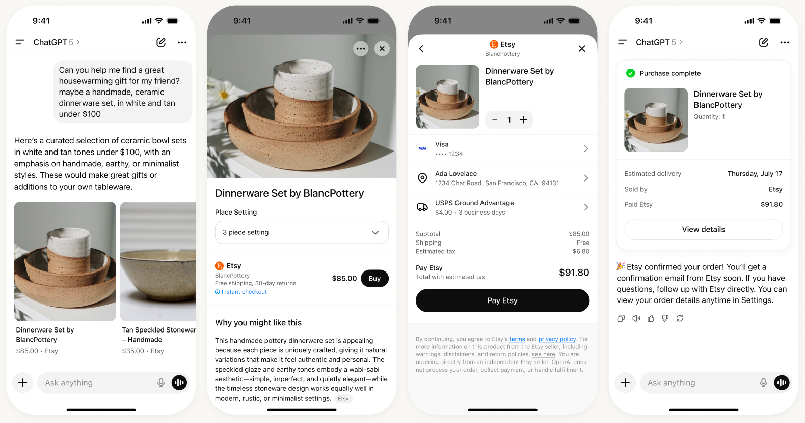 Openai Chatgpt Instant Checkout