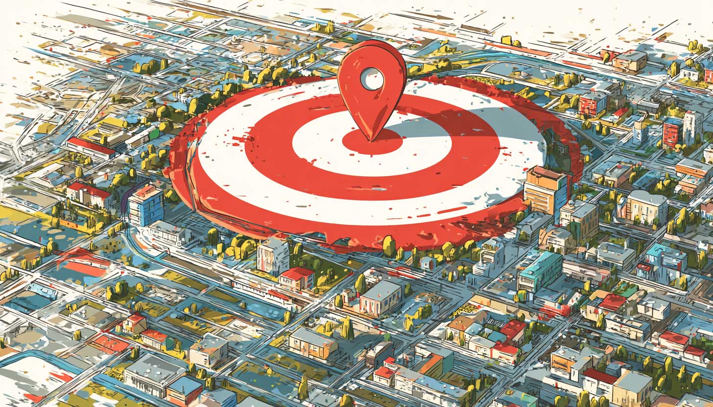 Google Location Target Map