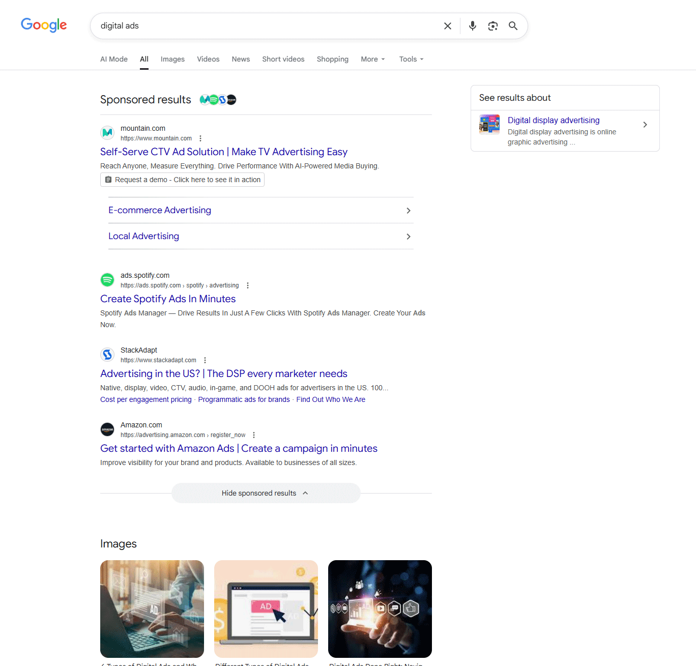 Étiquette parrainée par Google ADS Nouveau