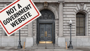 Google pour étiqueter certaines annonces de recherche avec « pas un site Web du gouvernement »