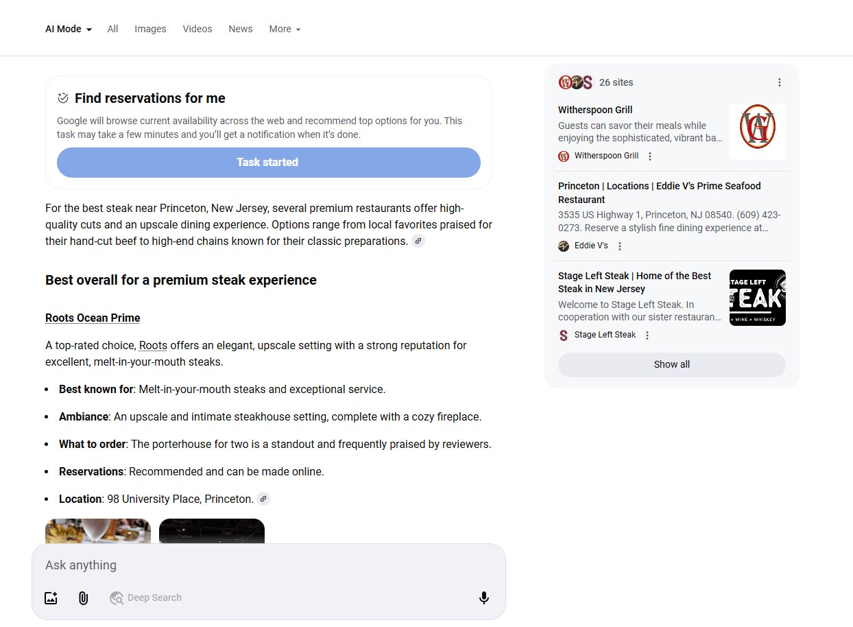 Google Ai Mode Agent