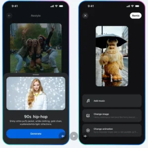 Meta teste une application indépendante pour « Vibes », des vidéos générées par l'IA