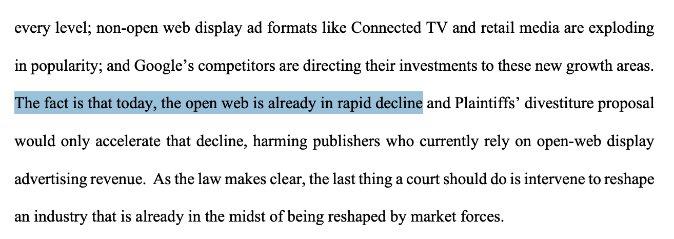 Ouvrez le reflue sur le Web Google Legal Doc