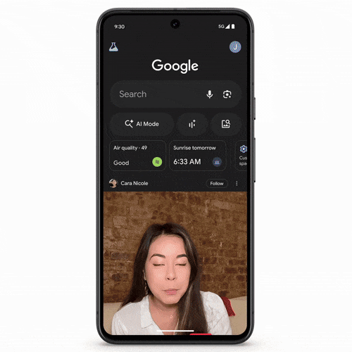 Google Discover Suivre le contenu
