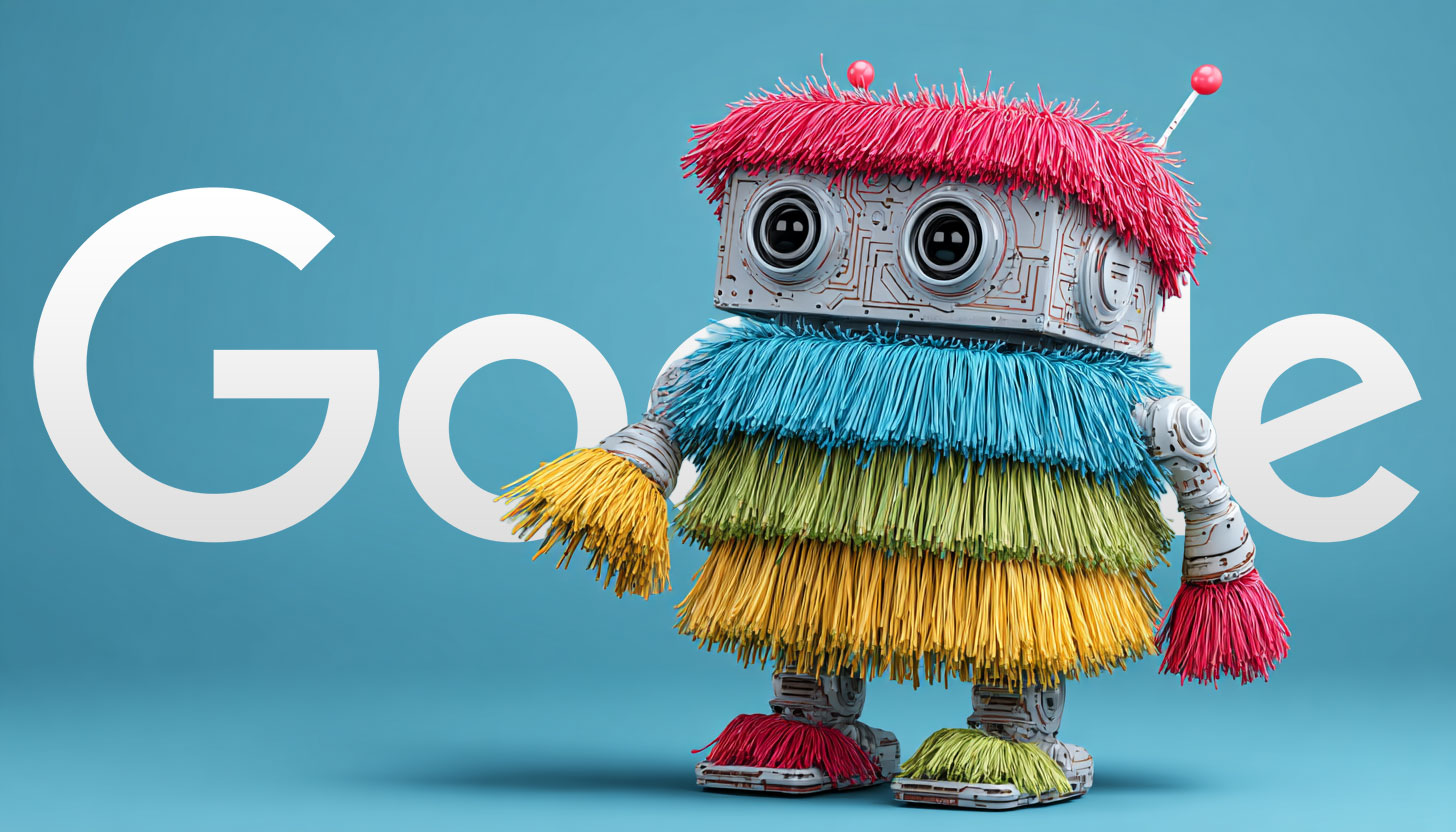 Google Robot With Fringes