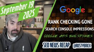 Recherchez les nouvelles de la vidéo Buzz: Google Killed Tracking Tools, Impressions Dive, Ads Bug Overwhelms & IA Résumées sur les liens