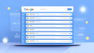 Aperçu de Google AI avec des citations collantes pendant que vous faites défiler