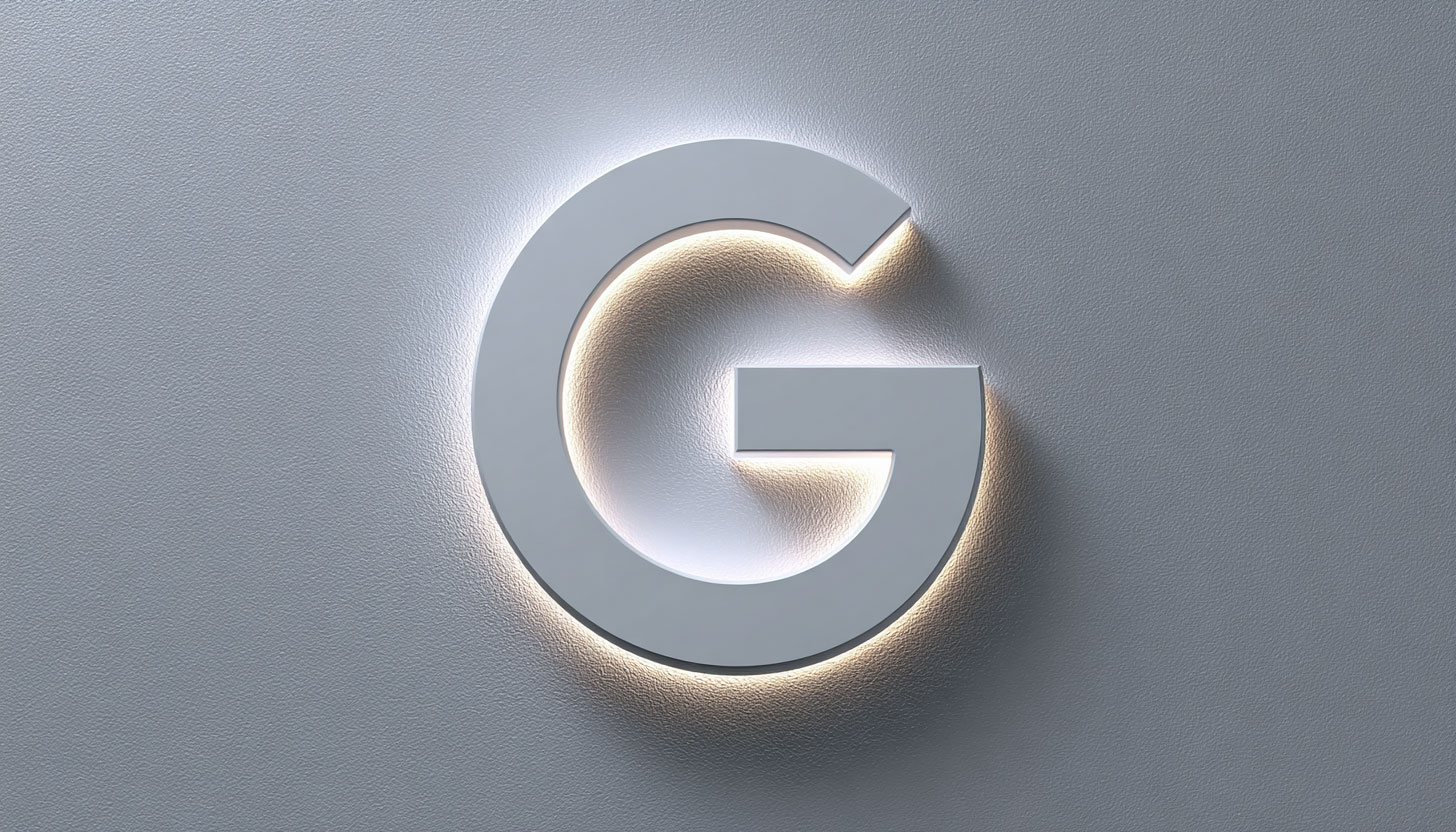 Google Gray Light Logo