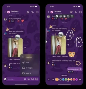 Instagram vous permet de dessiner des messages directs