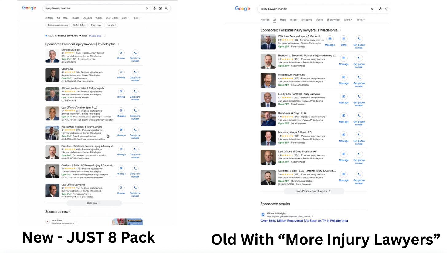 Les annonces de service local Google génèrent plus de résultats