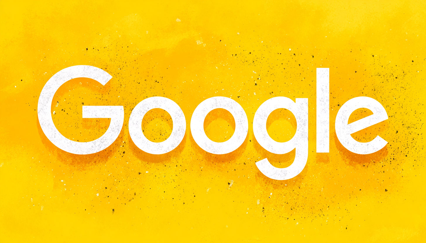 Google Tinted Yellow Logo