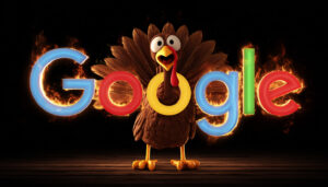 Volatilité de la mise à jour du classement de la recherche Google de Thanksgiving