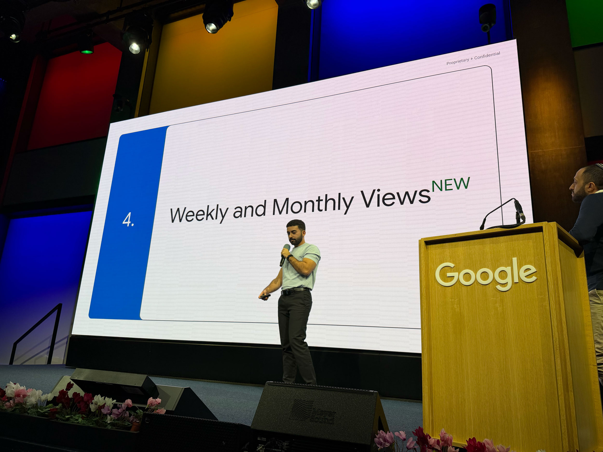 Vues mensuelles de la nouvelle semaine de Google Search Console1