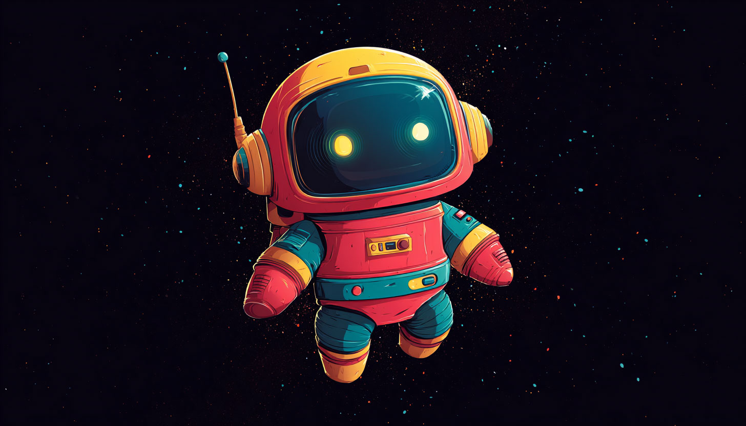 Google Robot Astronaut